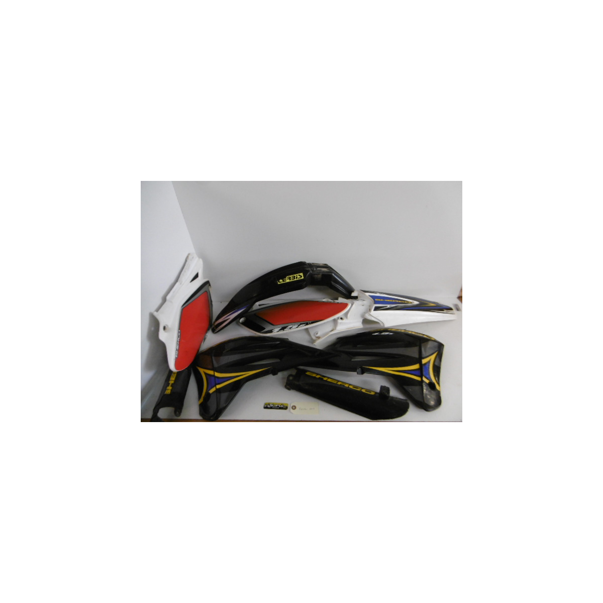Kit plastiques SHERCO 450 Ie 2008 Kit plastiques SHERCO 450 Ie 2008