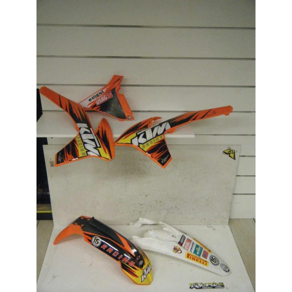 LOT PLASTIQUE KTM 125 SX 2012    