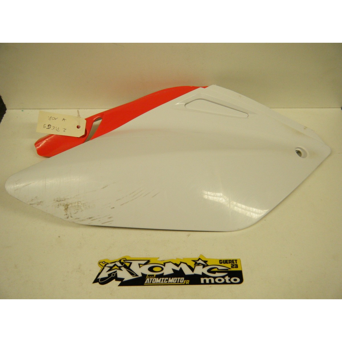 PLAQUE LATERALE DROITE HONDA 250 CRF 2007    