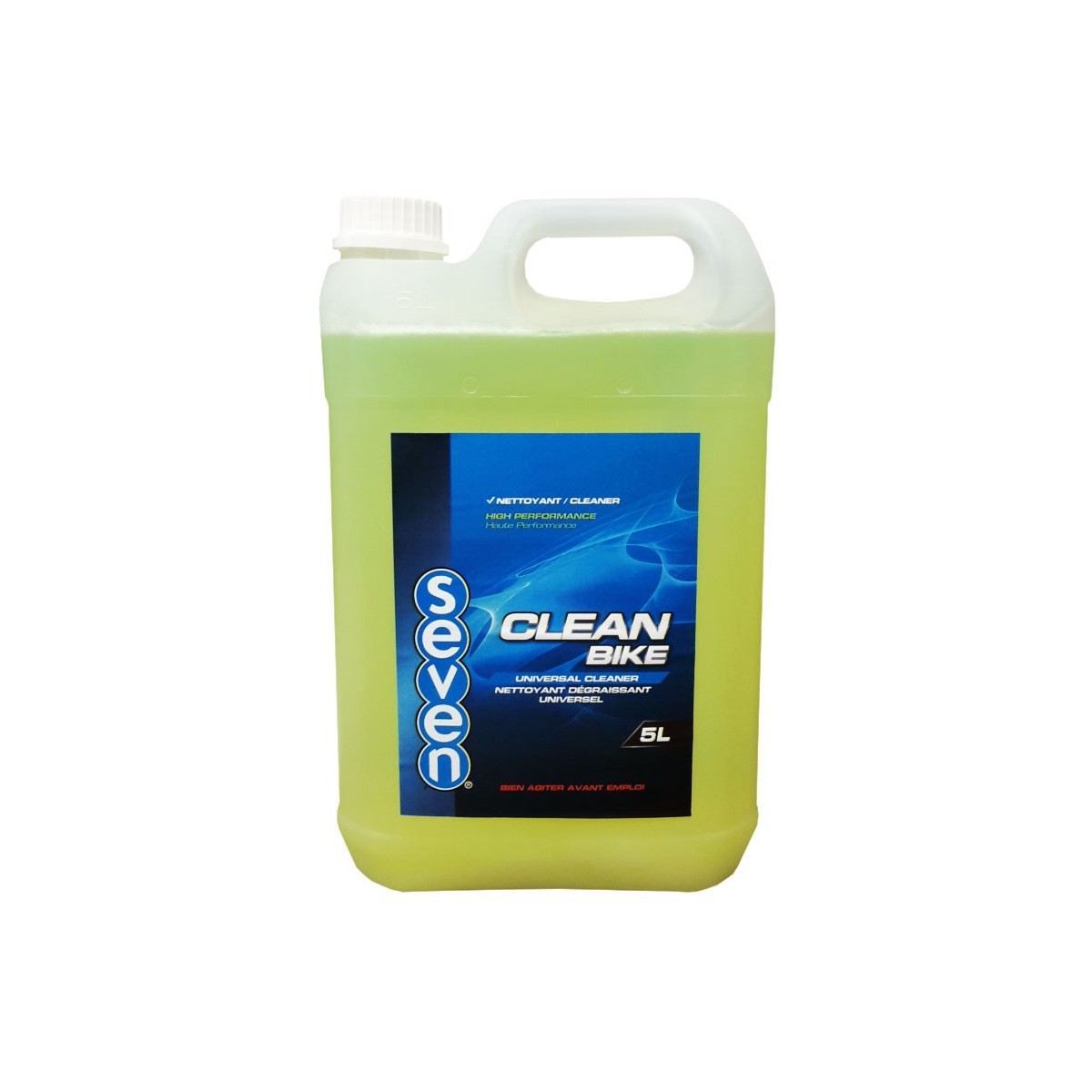 Nettoyant moto SEVEN CLEANBIKE - bidon 5L Nettoyant moto SEVEN CLEANBIKE - bidon 5L