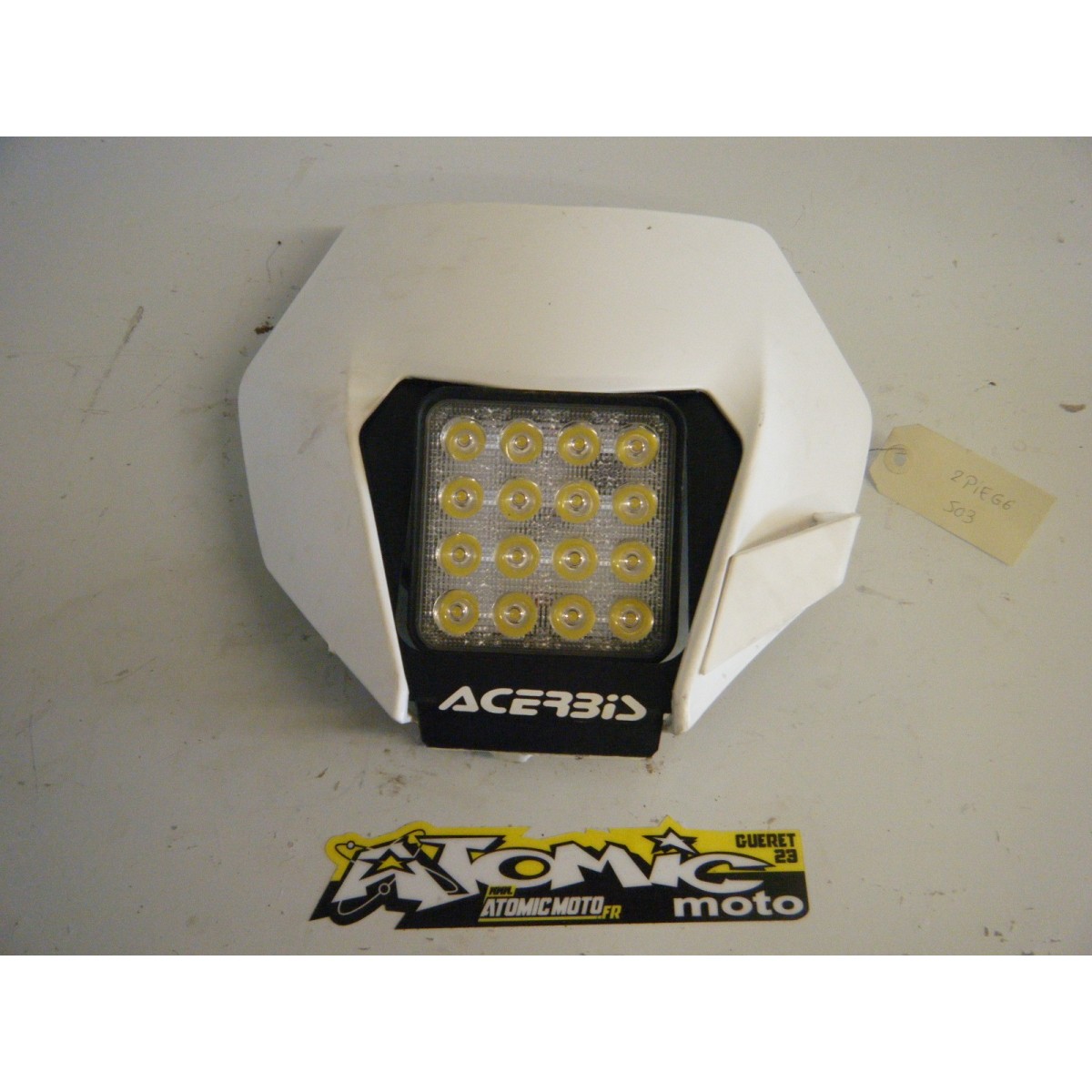 Plaque phare ACERBIS  KTM 300 EXC 2010