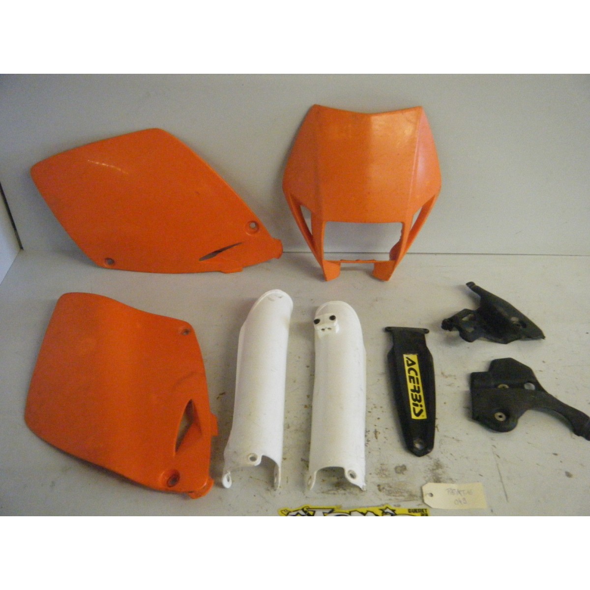 Lot plastiques KTM 200 EXC 2002