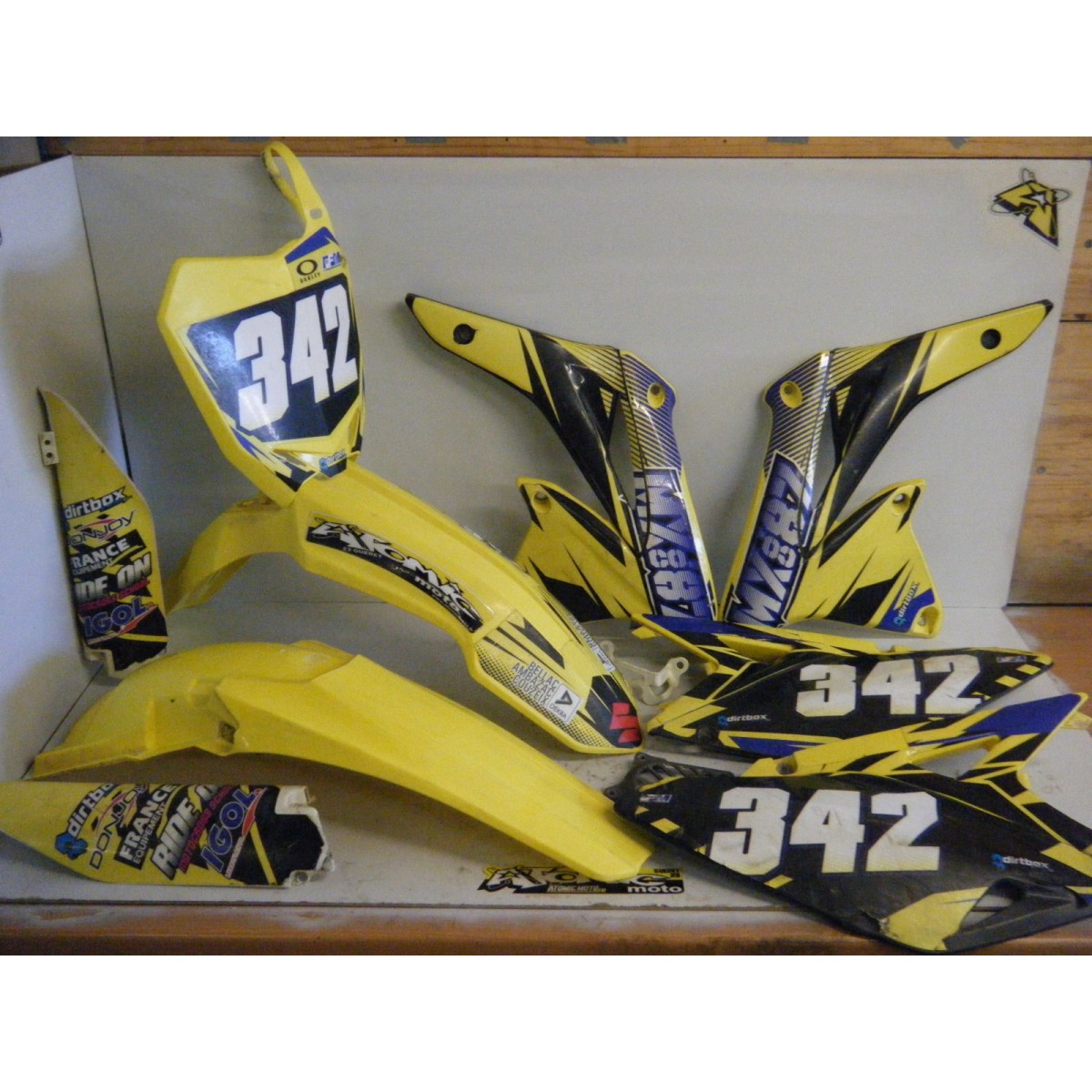 Kit plastiques SUZUKI 250 RM-Z 2011