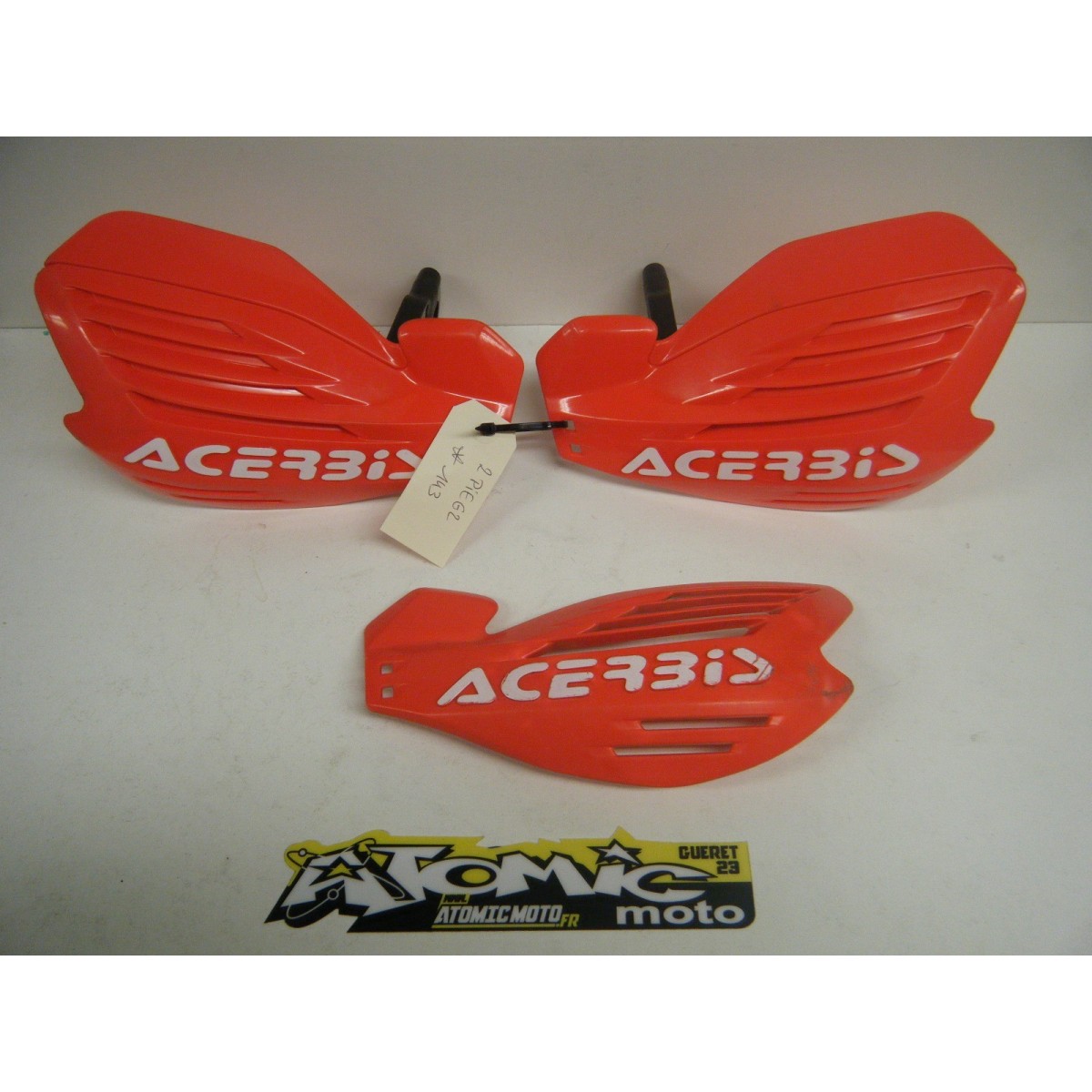 Proteges mains ACERBIS Rouge