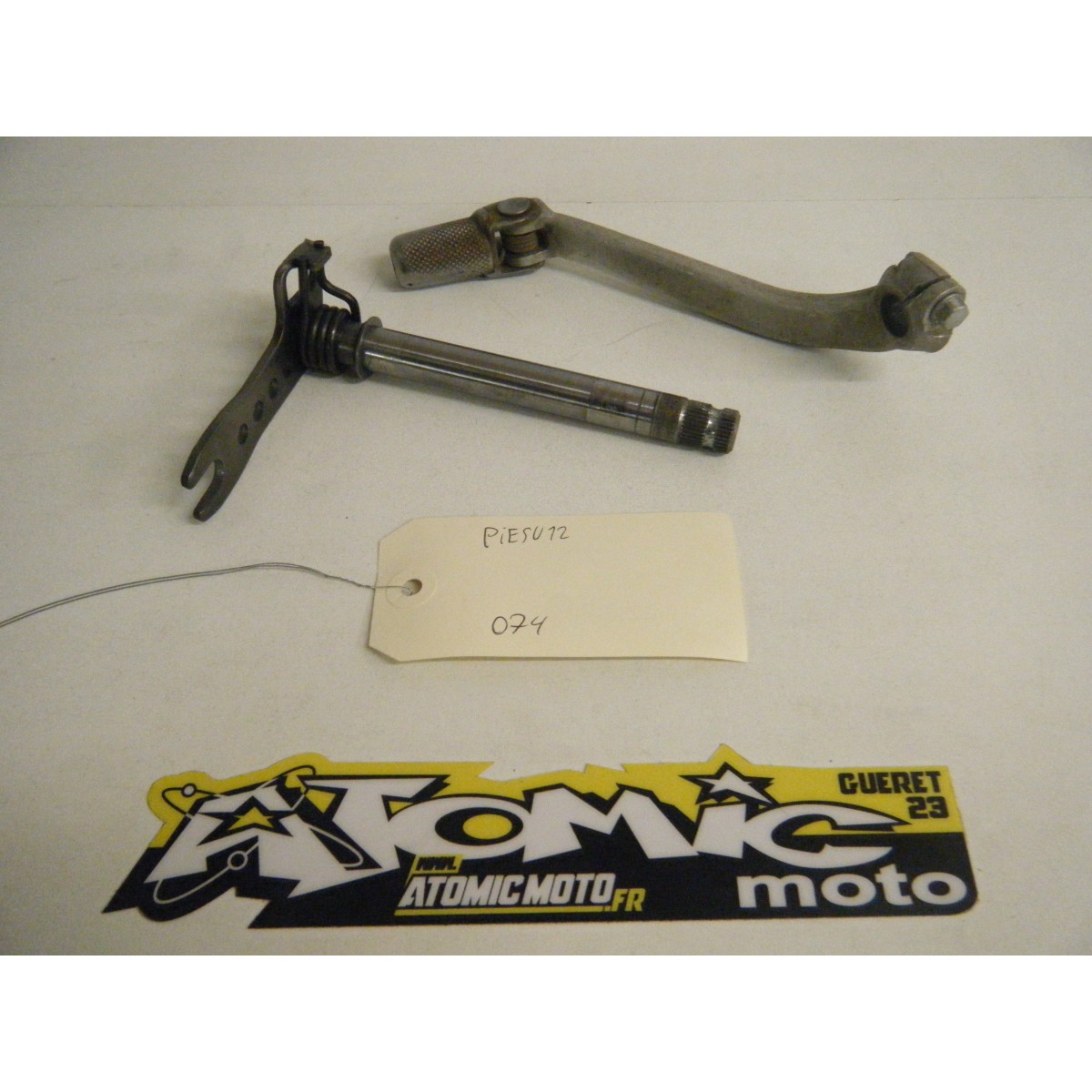 Axe de sélecteur et sélecteur SUZUKI 250 RMZ 2009