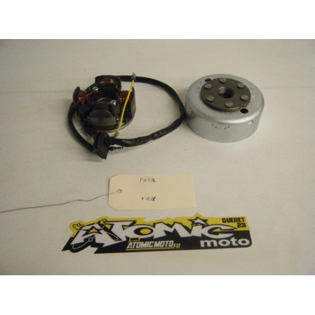Radiateur Gauche Pour Husqvarna 250 WR 1994 – Pièce D'occasion, état Fonctionnel