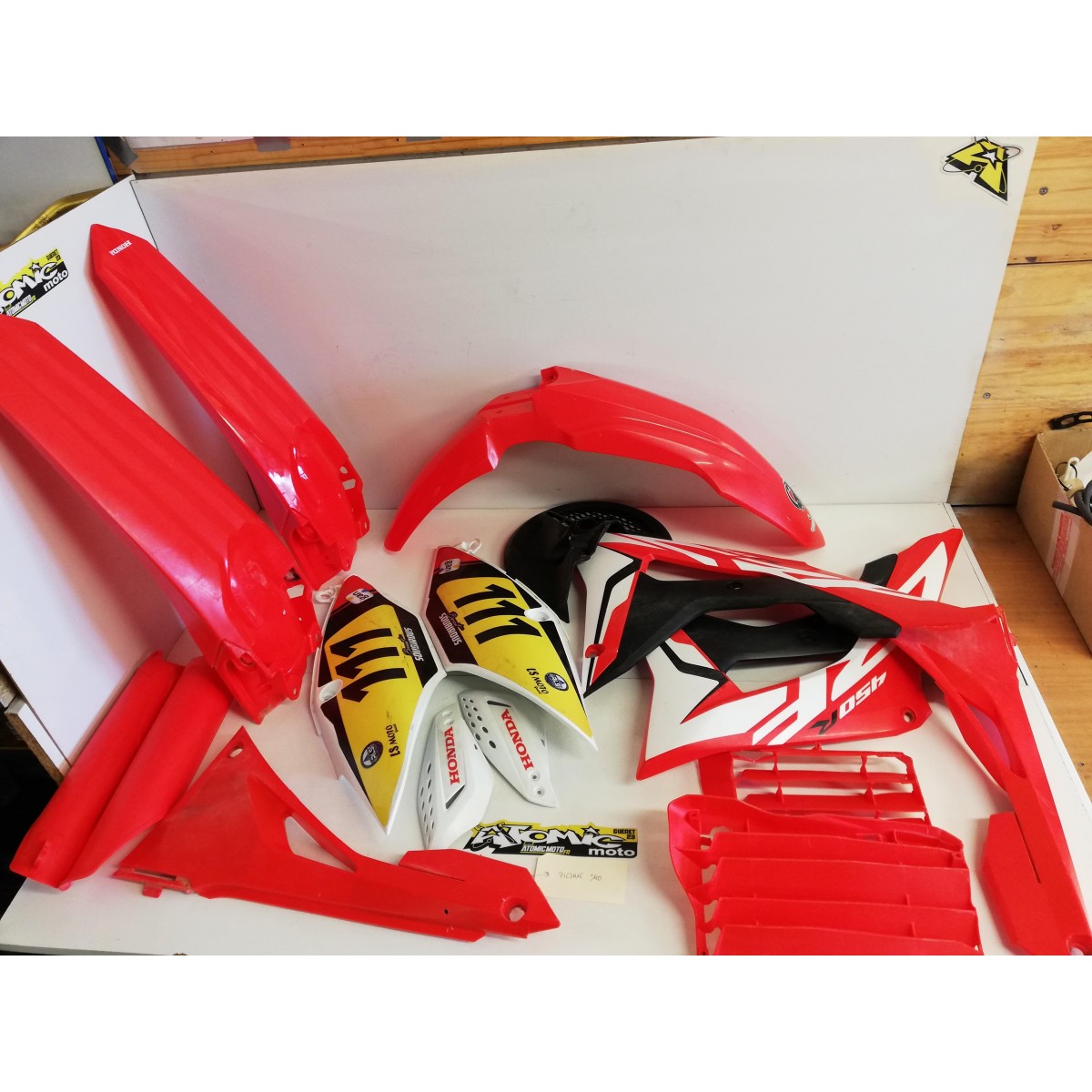 Kit plastique complet HONDA 250 CRF 2019