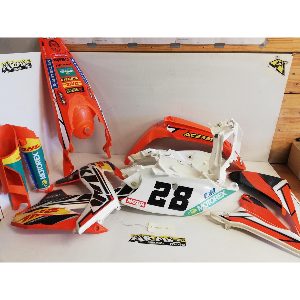 Kit plastique complet KTM 350  2015