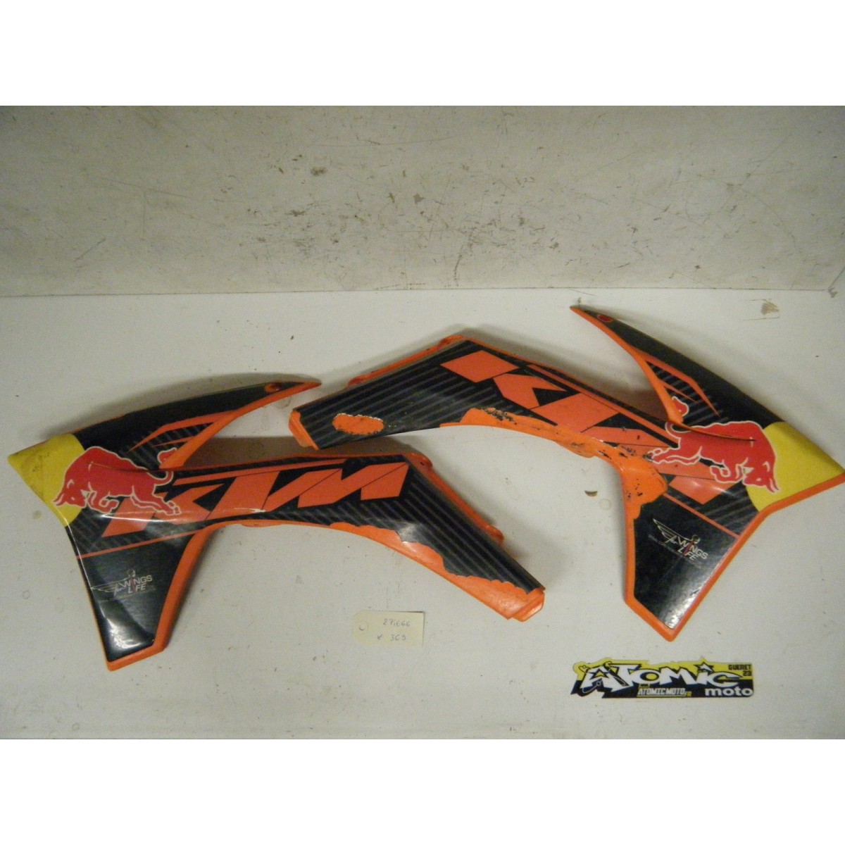 Paire d'ouies KTM EXC EXC-F 12/13