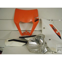 Kit plastiques KTM EXC/EXCf 17/19