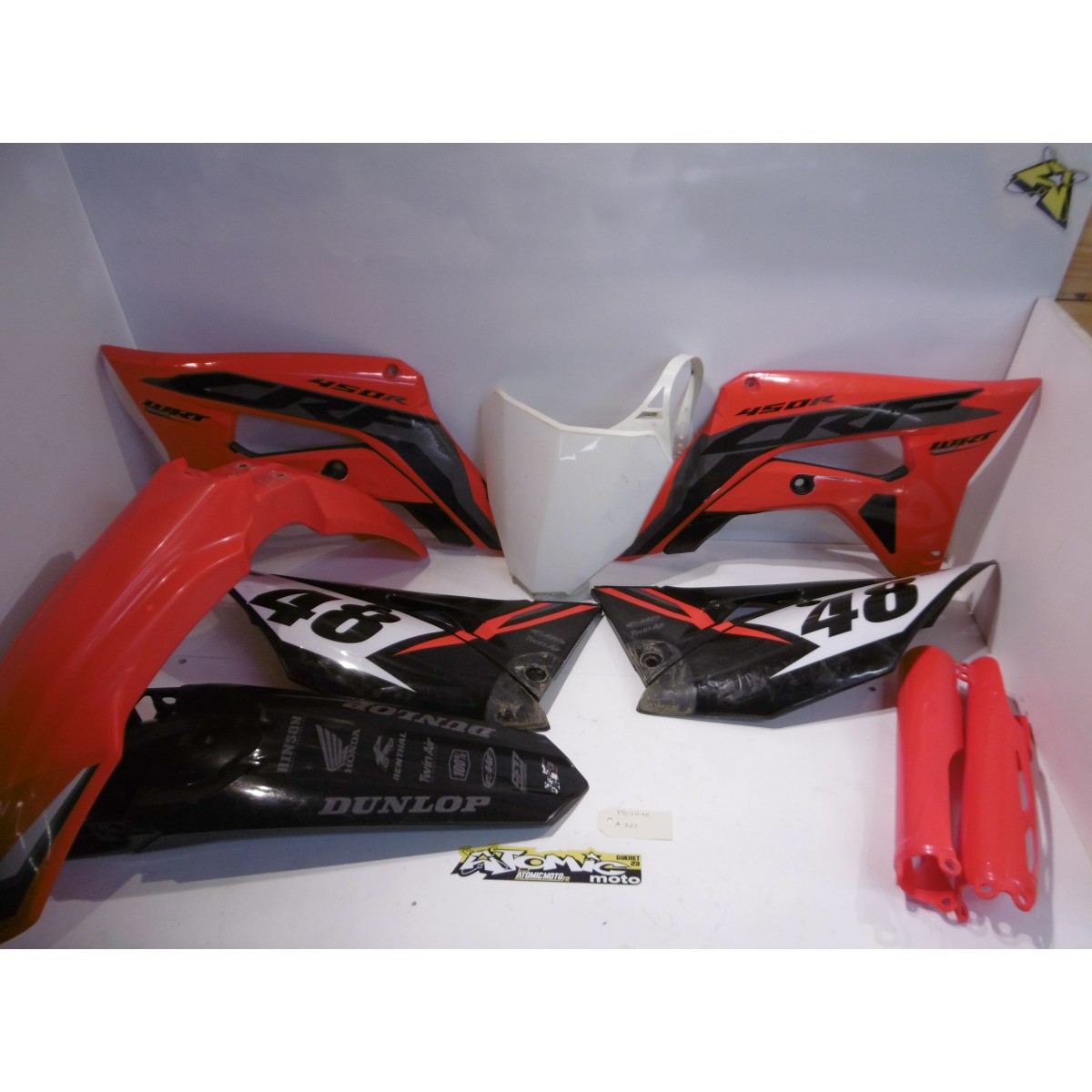 Kit plastique complet HONDA 450 CR-F 2020