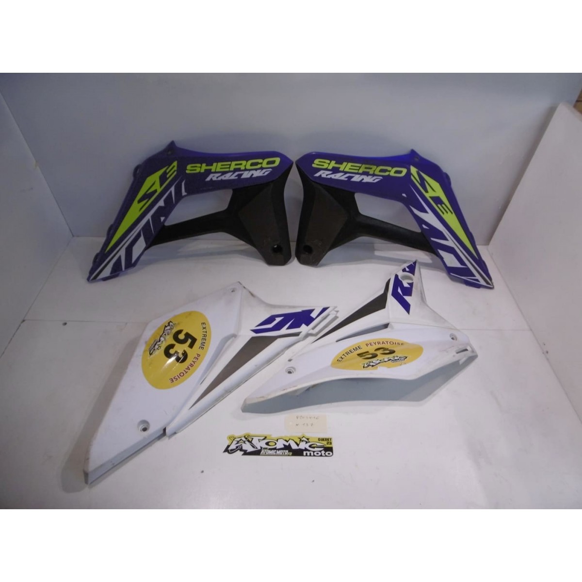 Lot plastique SHERCO 125 SE-R 2019