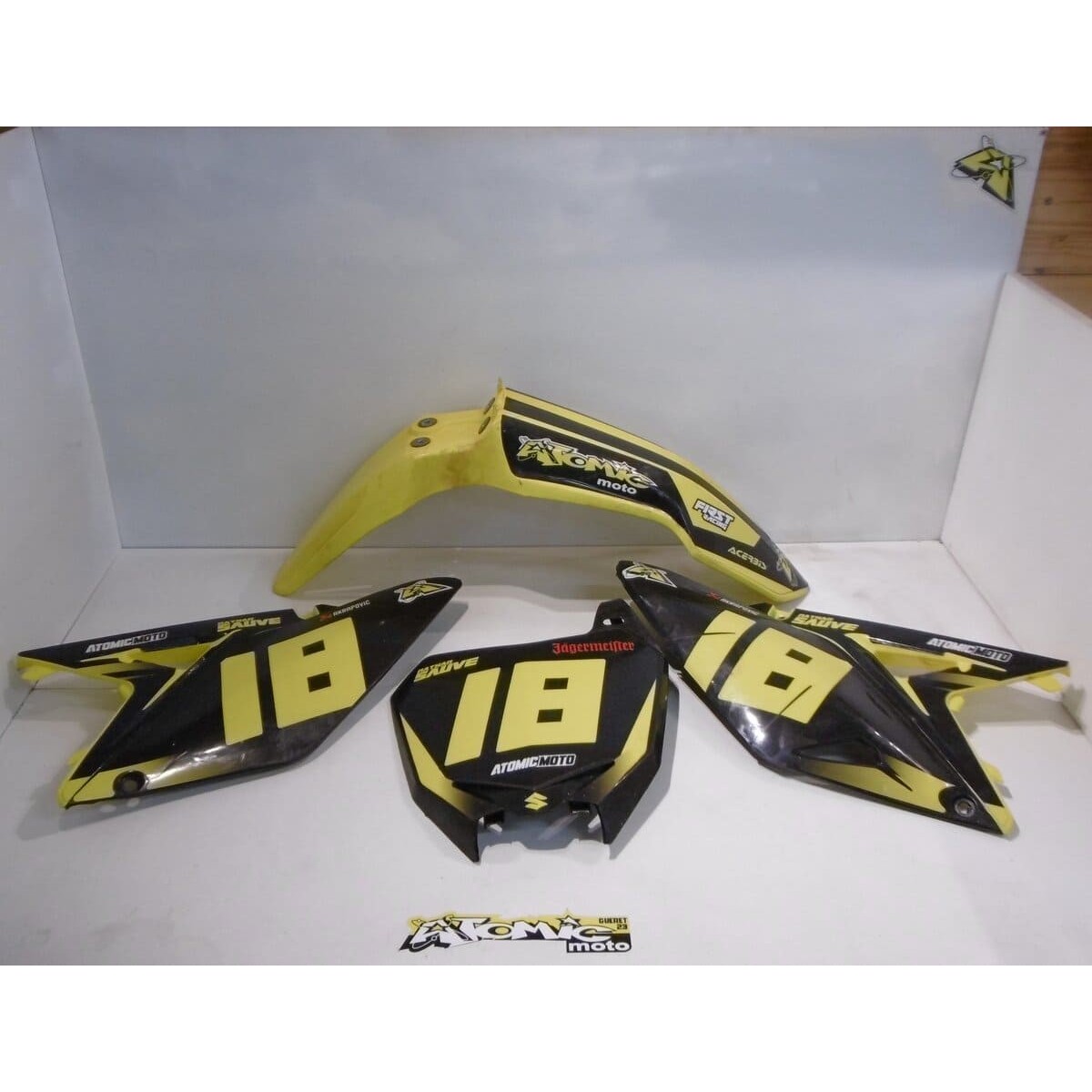 Lot plastiques SUZUKI 250 RM-Z 2012