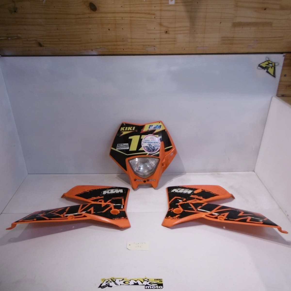 Lot plastiques KTM 250 EXC-F 2007