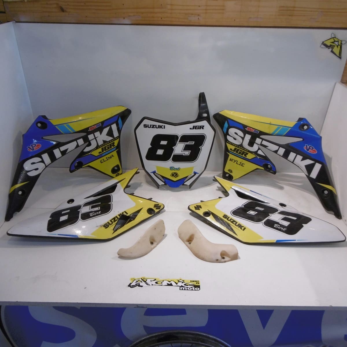 Kit plastiques SUZUKI 450 RMZ 2013