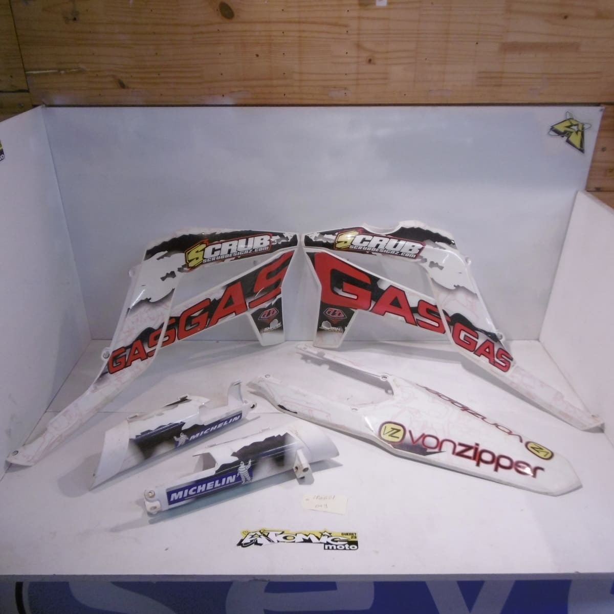 Kit plastiques GASGAS 300 EC 2012