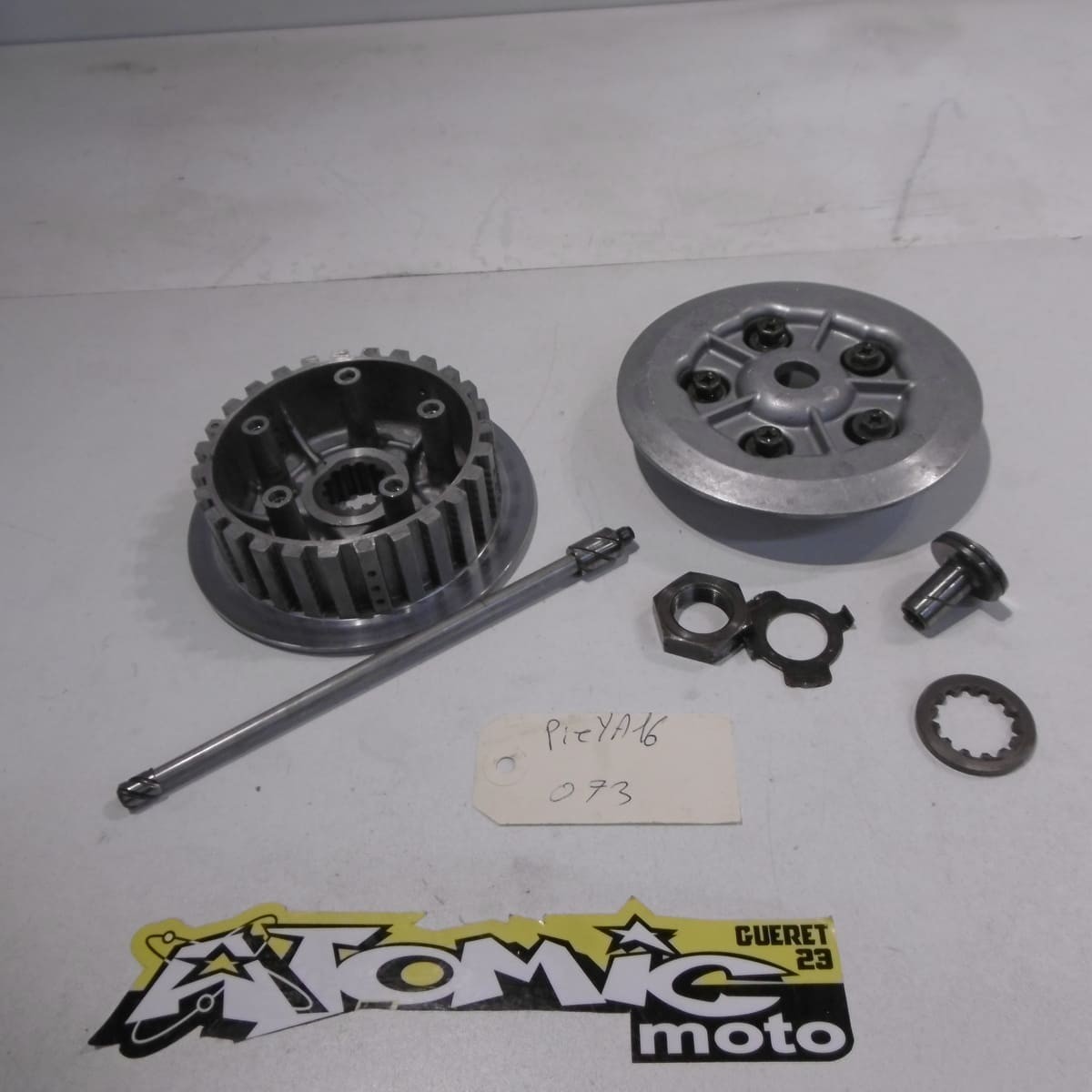 Noix et plateau d'embrayage  YAMAHA 400 WRF 1999