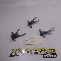 Axe et fourchette de boite  YAMAHA 400 WRF 1999