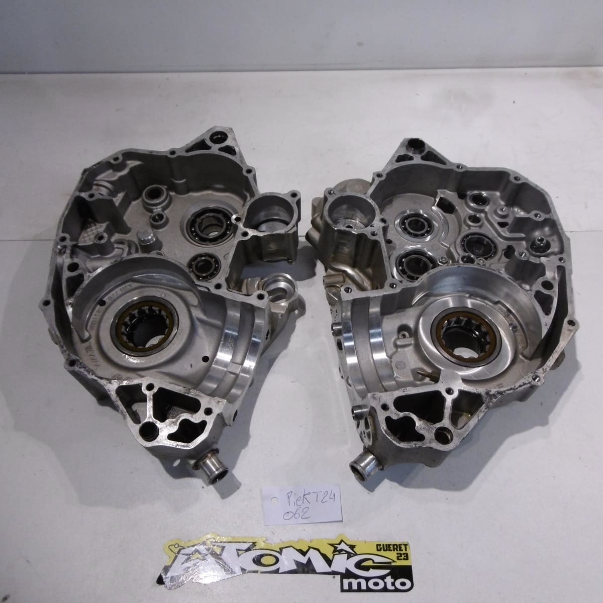 Carters moteur centraux KTM 250 EXCF 2008