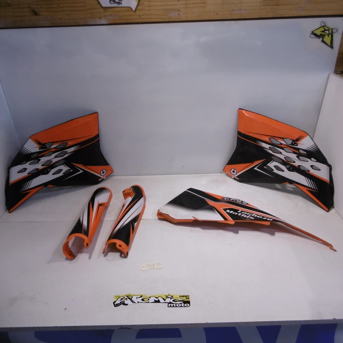Lot plastiques KTM 125 SX 2007
