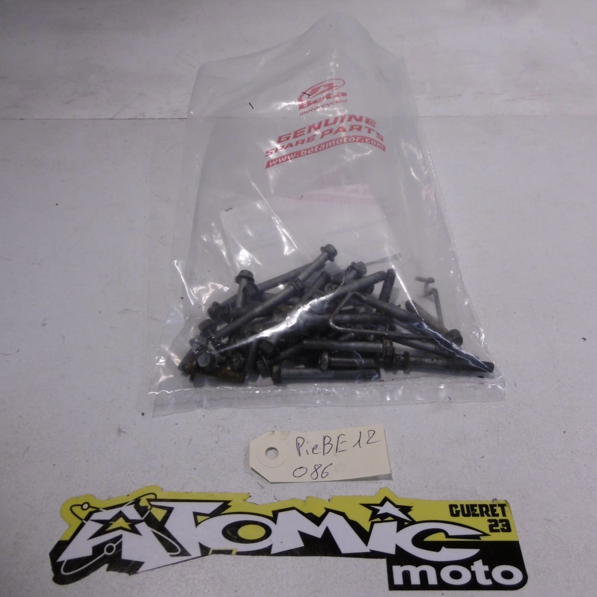 Lot visserie moteur BETA 250 RR RACING 2019