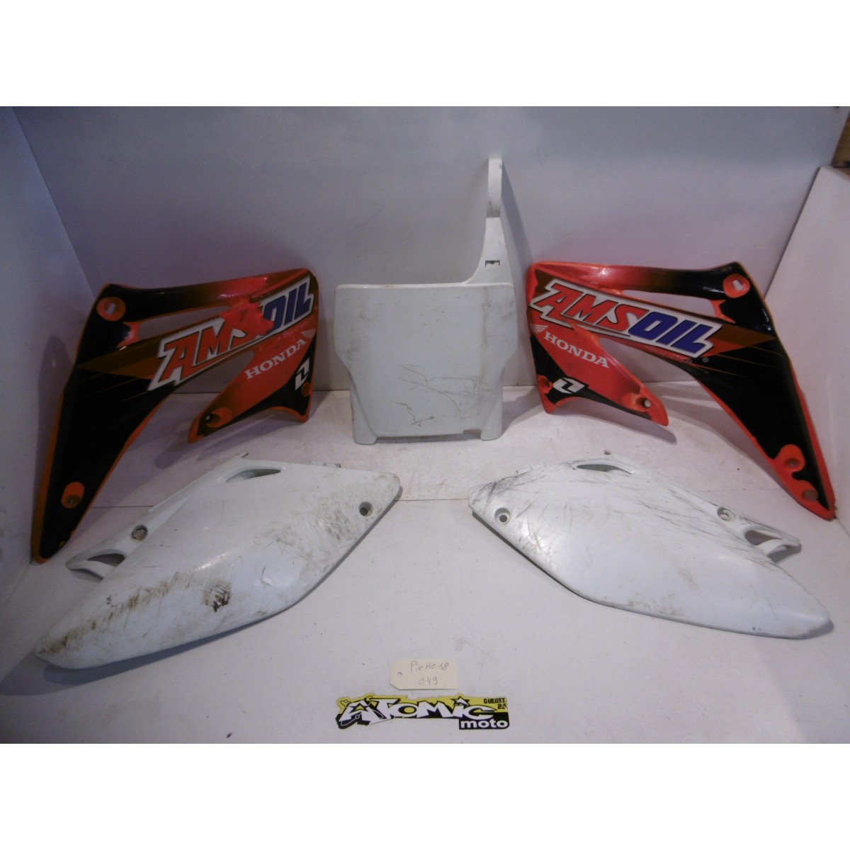 Lot plastiques HONDA 450 CRF 2004