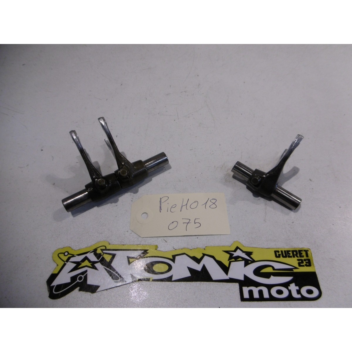 Axe et fourchette de boite  HONDA 450 CRF 2004