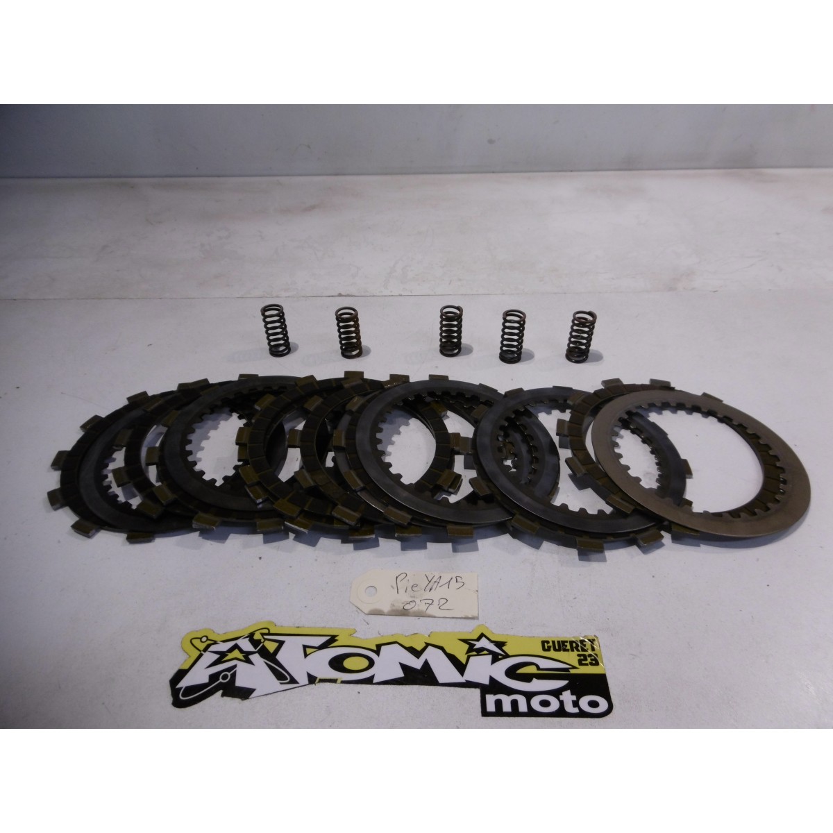 Disques d'embrayages et ressorts  YAMAHA 250 WR F 2004