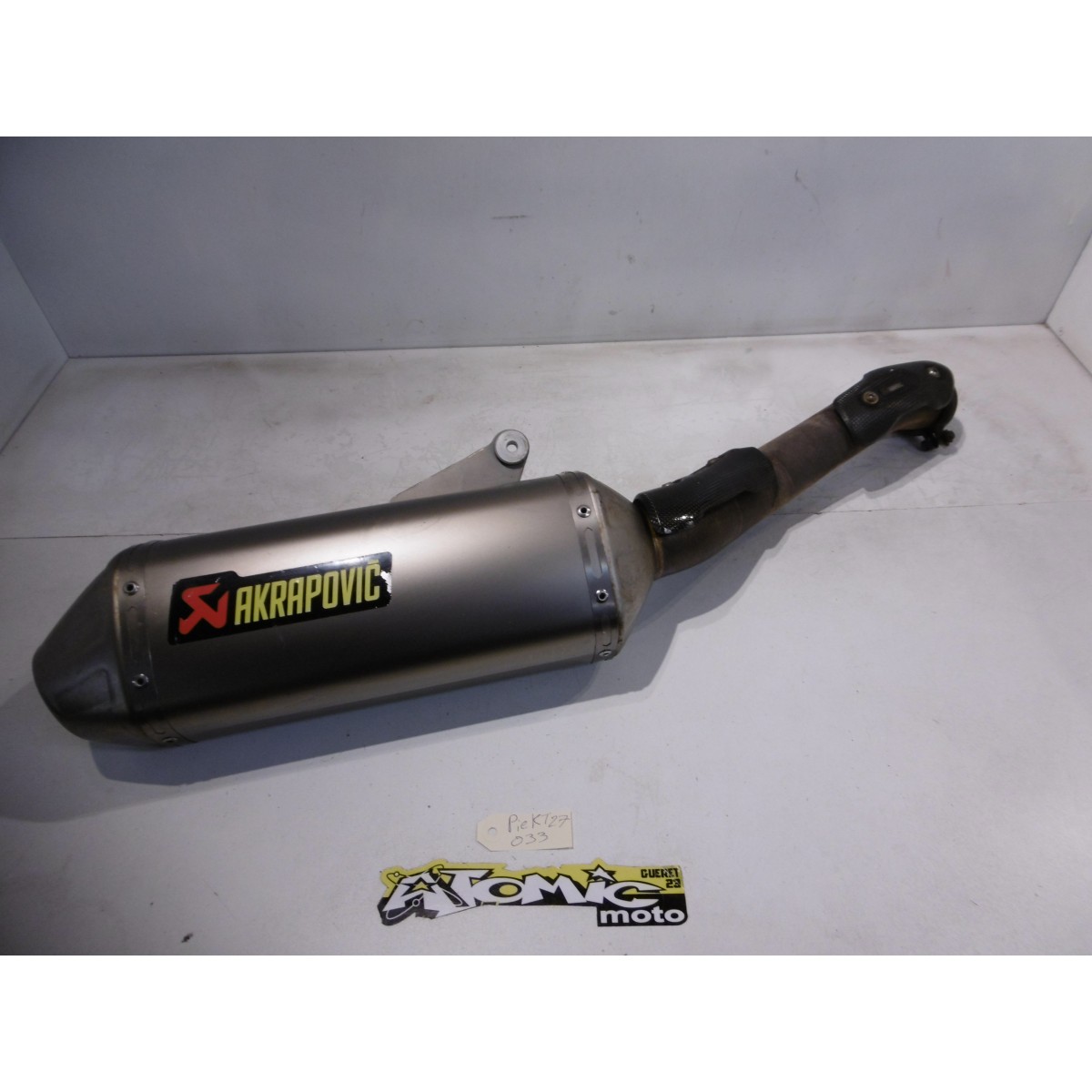 Silencieux Akrapovic KTM 790 ADVENTURE R 2019