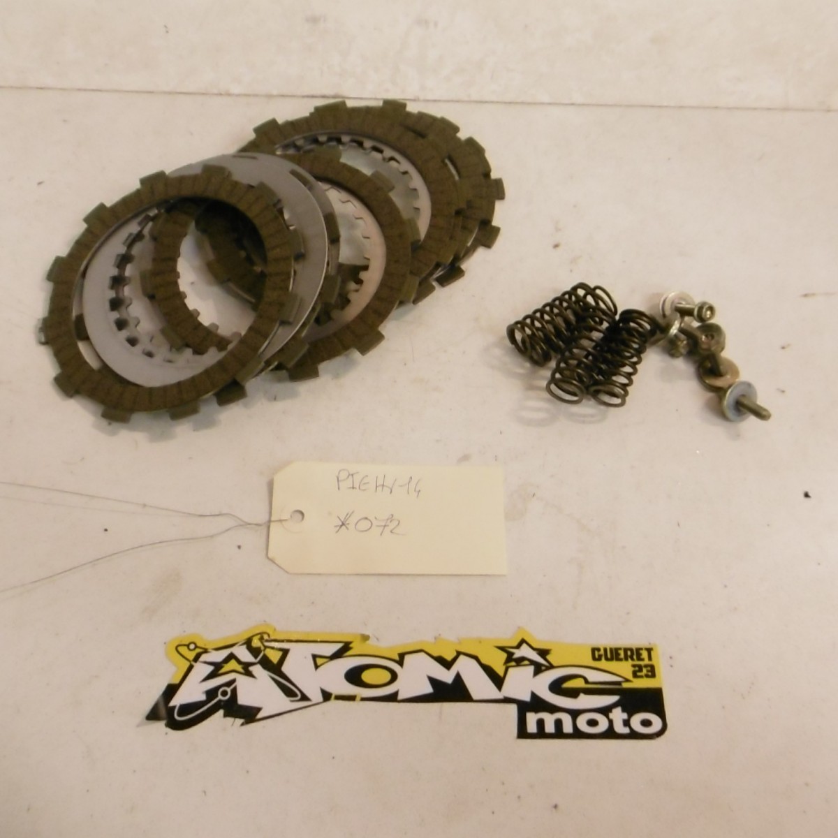 Disques d'embrayages et ressorts HUSQVARNA 125 WR 2003