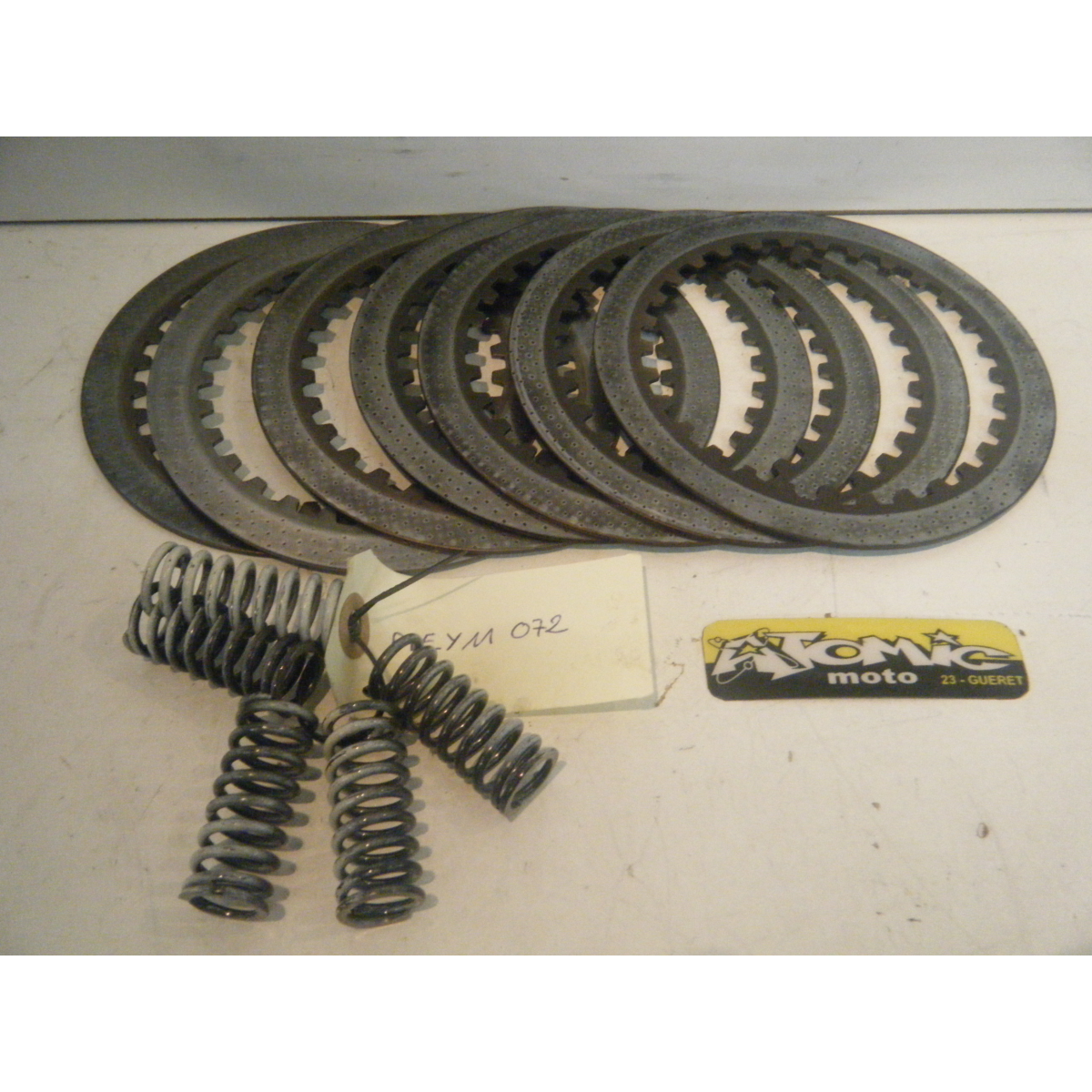 Disques embrayages / Ressorts YAMAHA 125 YZ 2003 Disques embrayages / Ressorts YAMAHA 125 YZ 2003