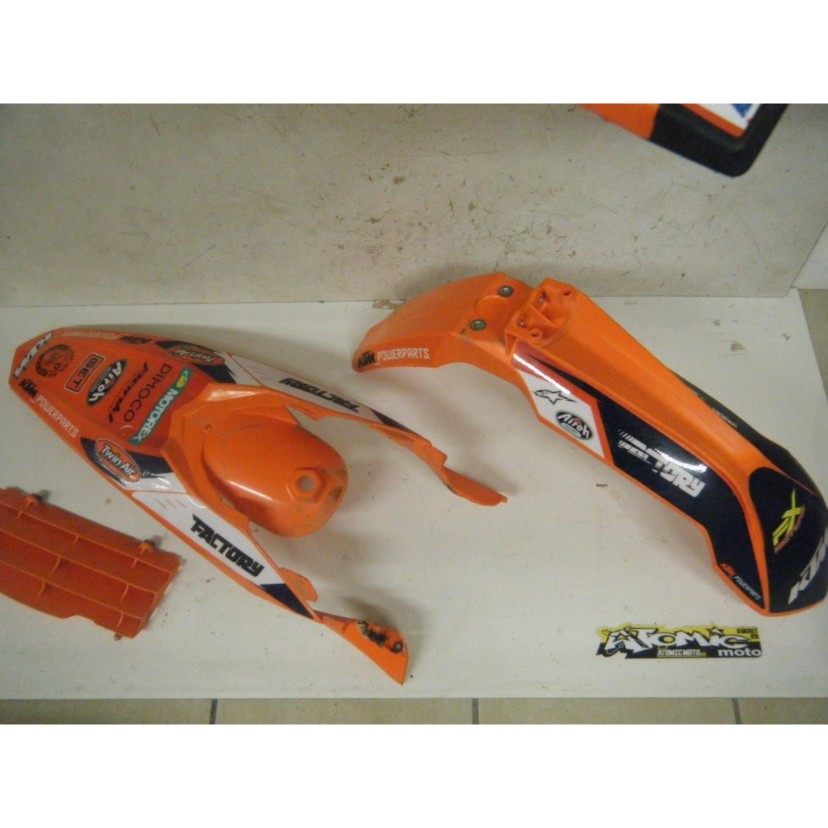 Kit De Plastiques Pour KTM SX 125/250 2001-2002 - Carénage Motocross - Neuf Sans Marque
