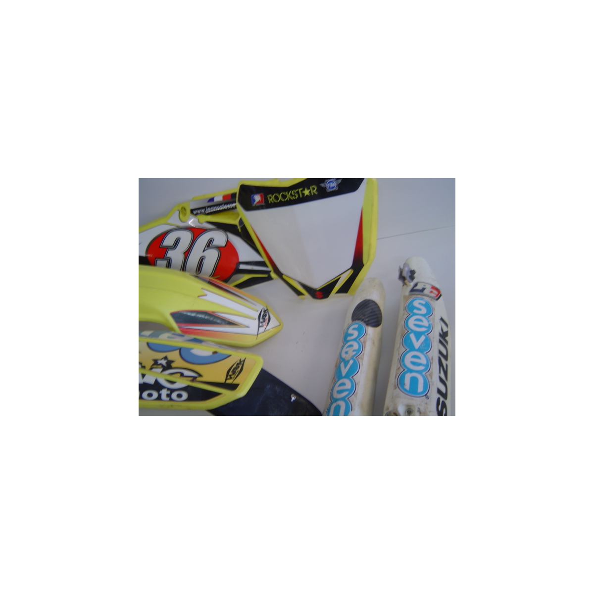 Kit plastiques SUZUKI 450 RM-Z 2012