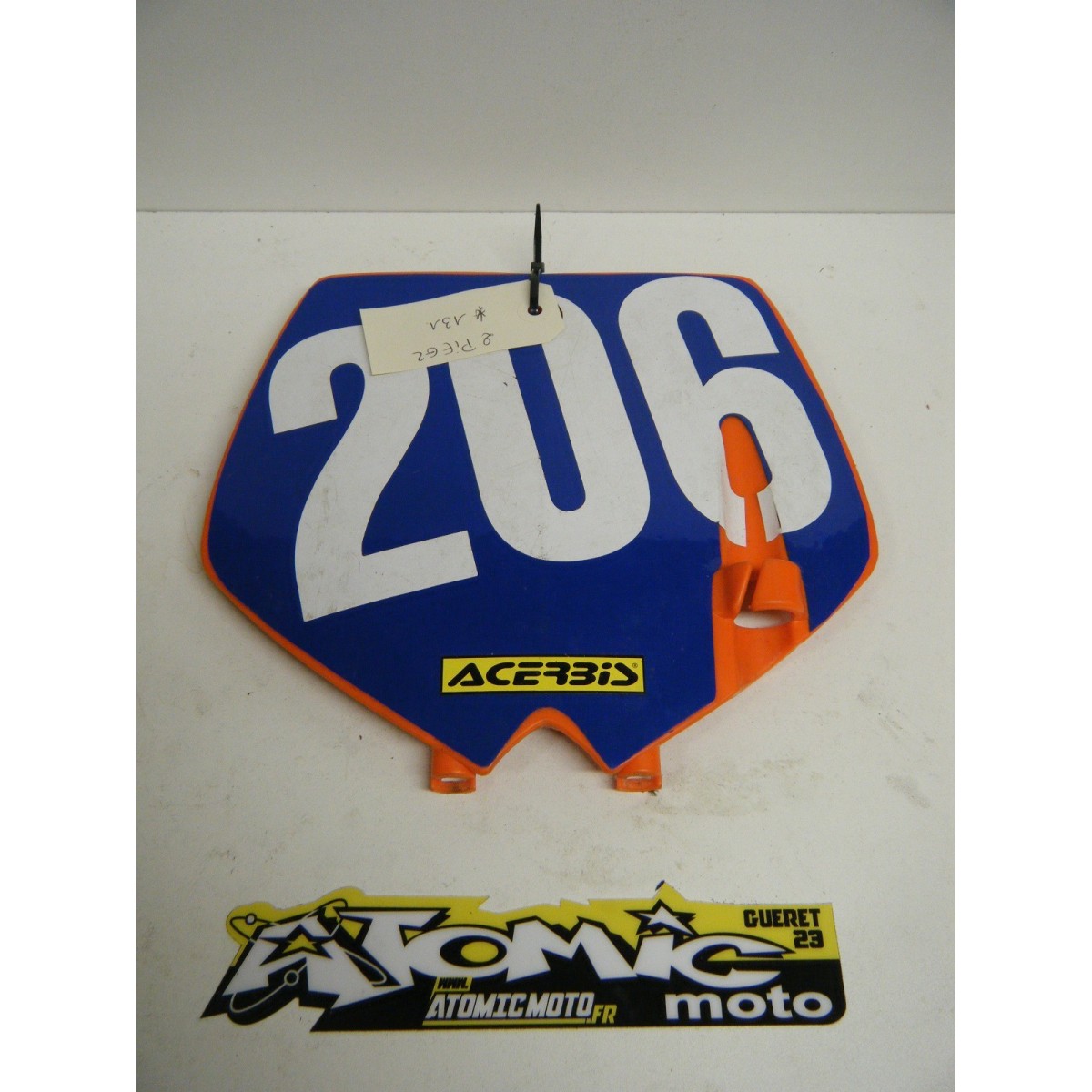 Plaque cross KTM 65 SX 02/08