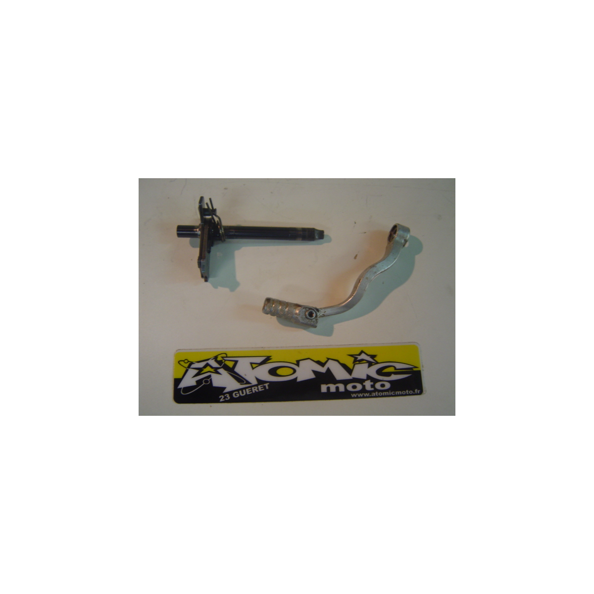 Axe de sélecteur + sélecteur KTM 250 SX-F 2006 Axe de sélecteur + sélecteur KTM 250 SX-F 2006