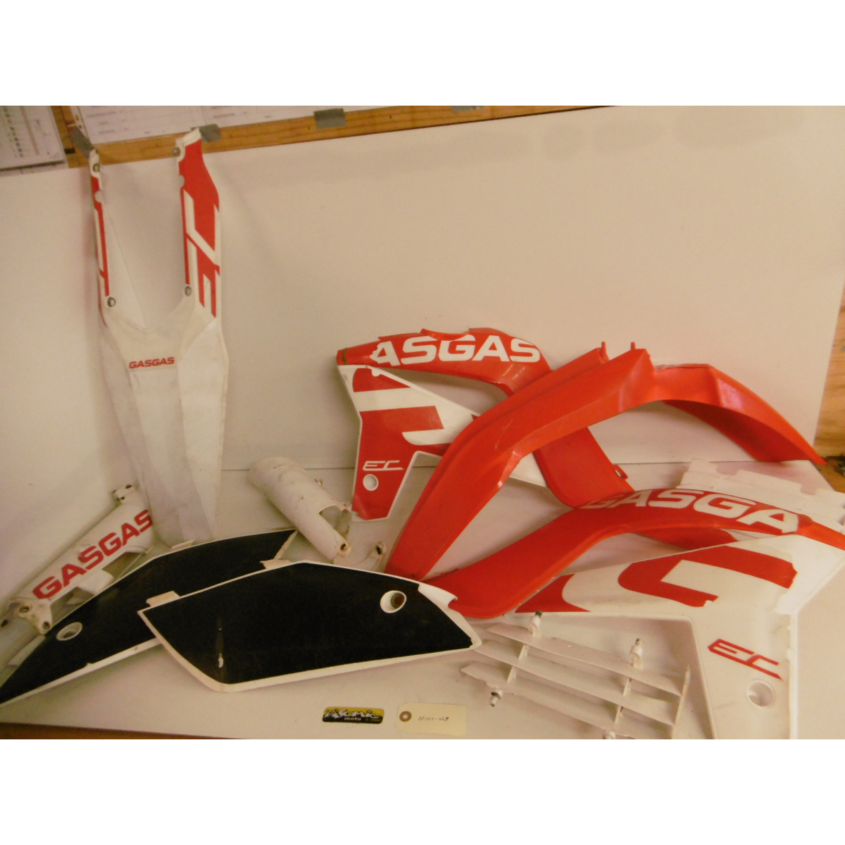 Kit plastiques GASGAS 250 EC 2012 Kit plastiques GASGAS 250 EC 2012
