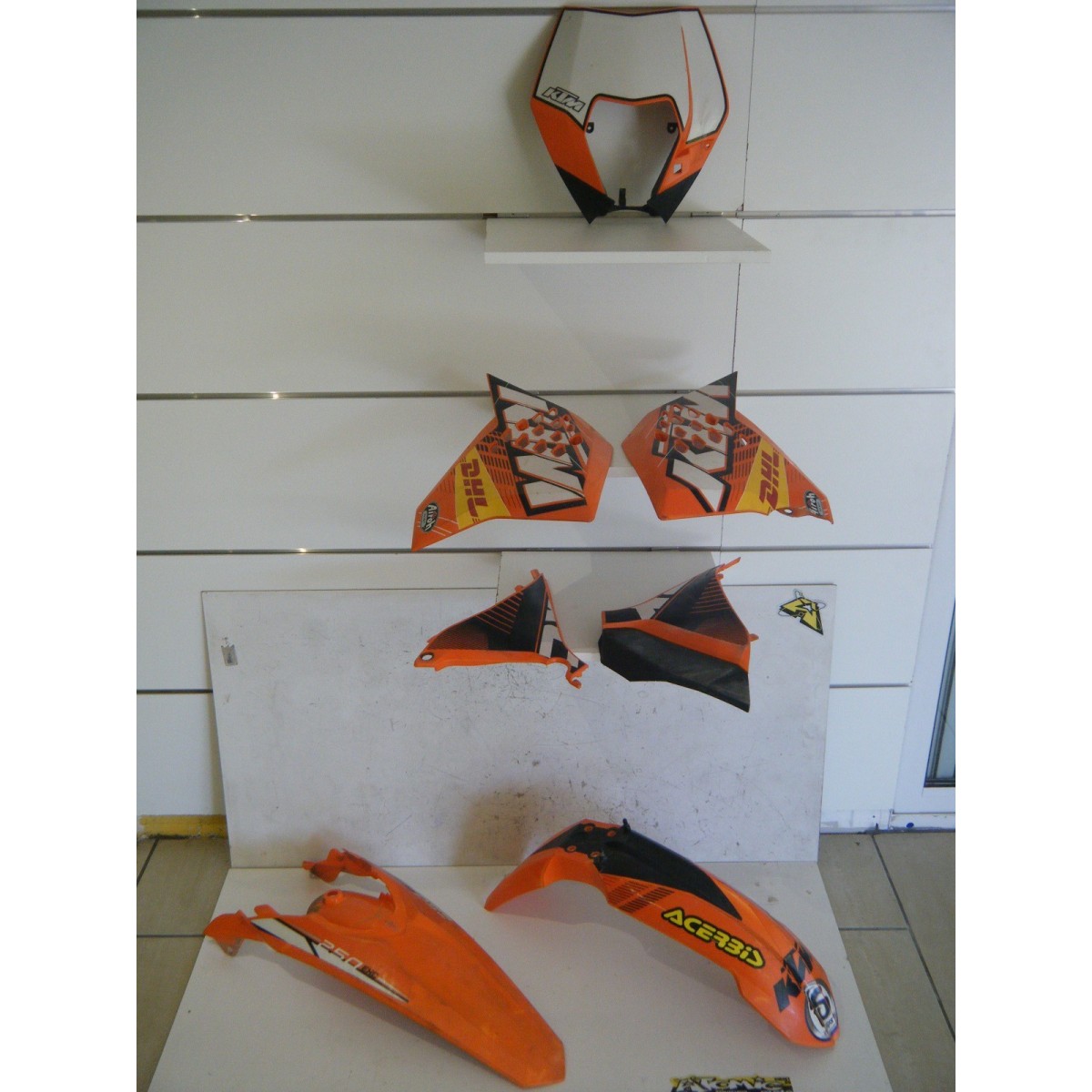 Kit plastiques KTM EXC / EXC-F 08/11