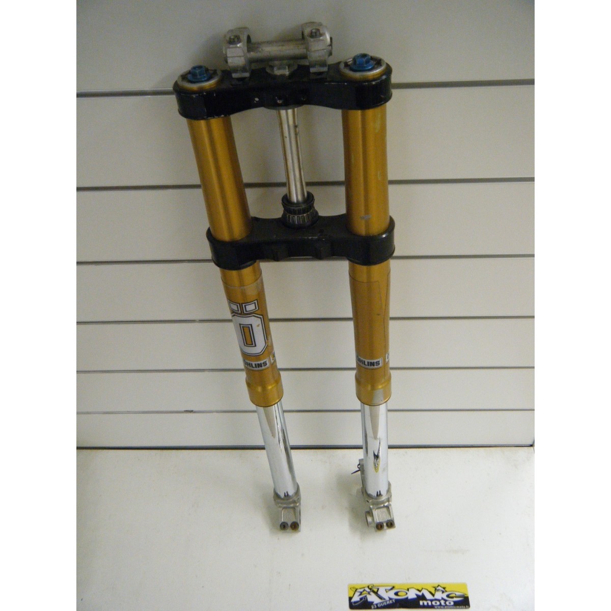 Fourche Ohlins et Tés de fourche KTM 200 EXC 03