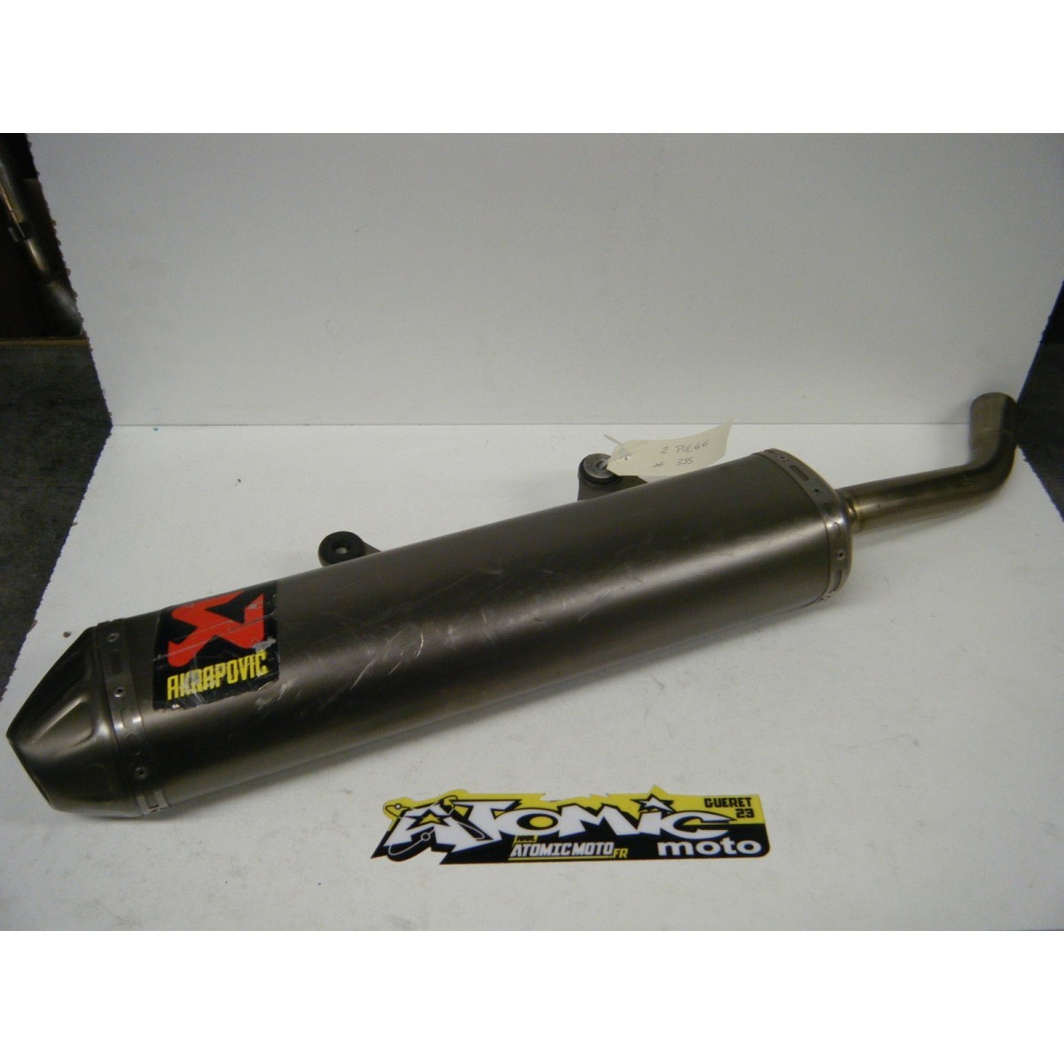 Silencieux AKRAPOVIC 2T HUSQVARNA 17/19