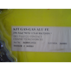 Kit Chaine GASGAS 250 Trial 