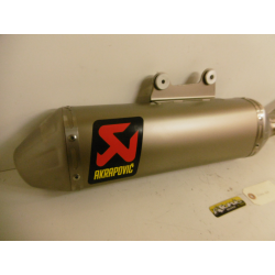 Silencieux AKRAPOVIC SUZUKI 250 RM-Z 2010-2017