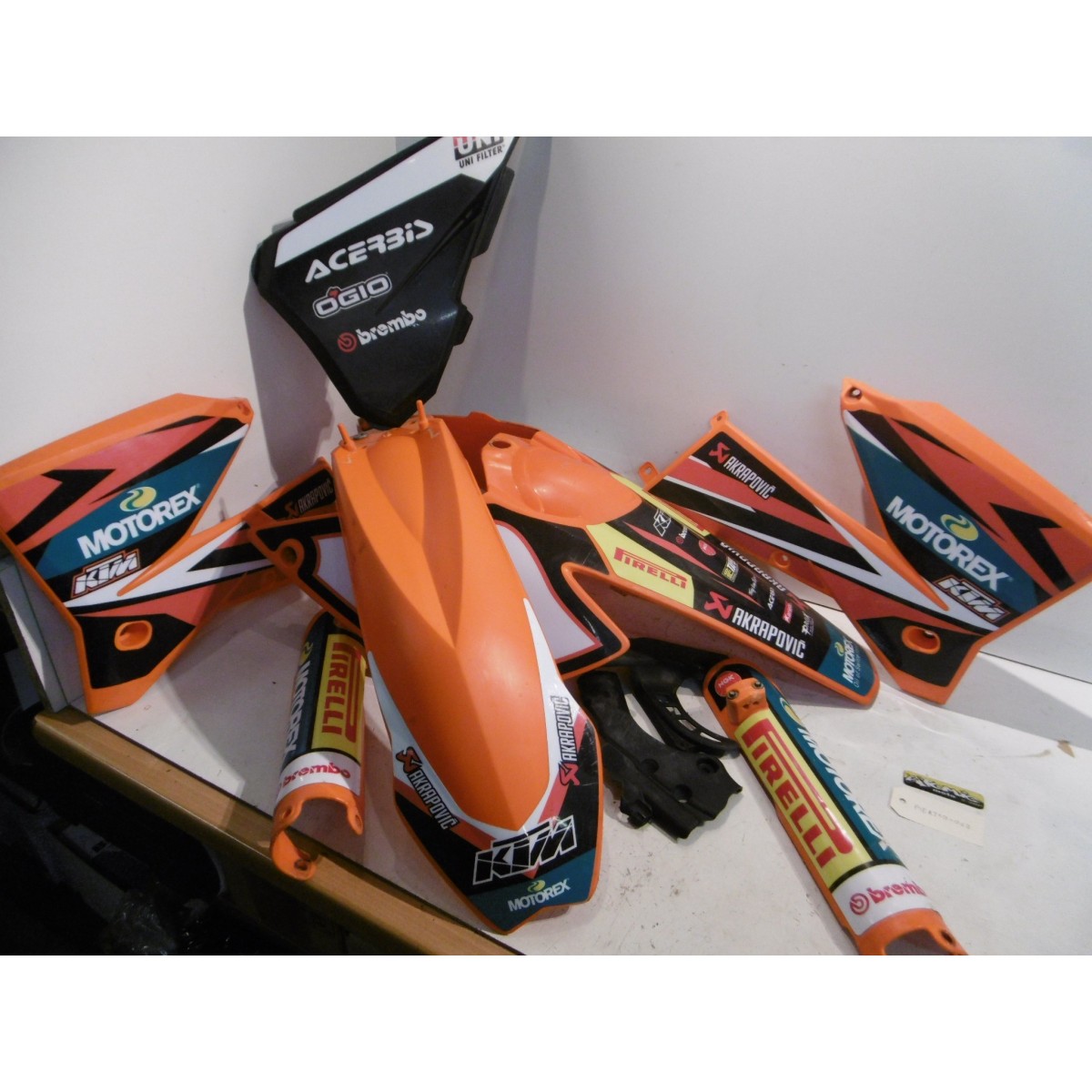 Kit plastiques KTM 250 EXC 2004