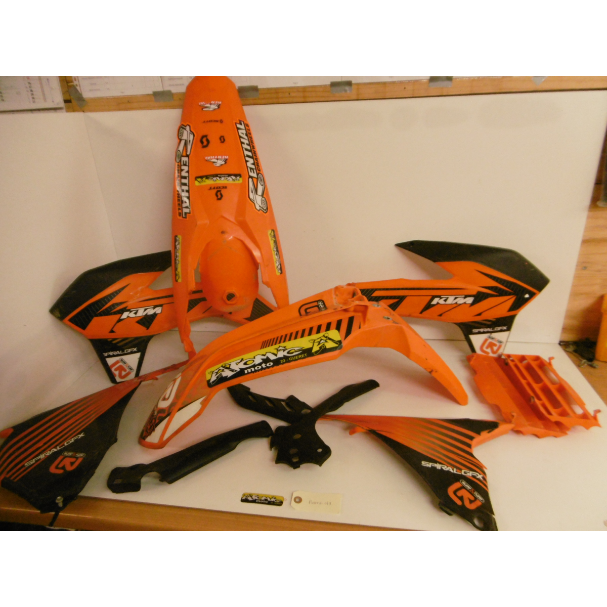 Kit plastiques KTM 250 SX-F 2011